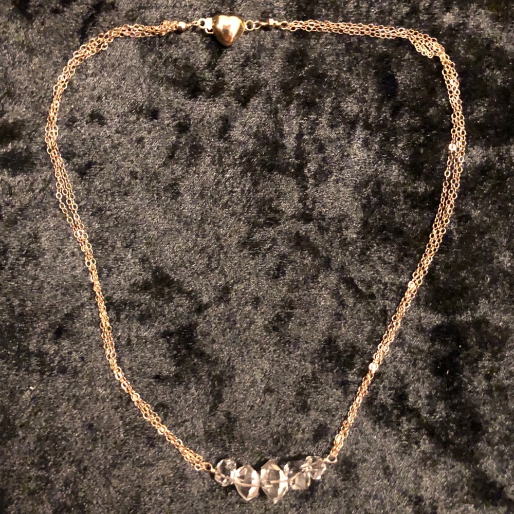 herkimer diamond necklace